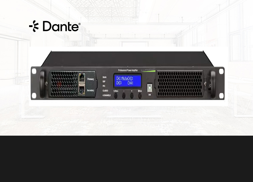 DANTE 数字功放 BR-DT250D（已停产）