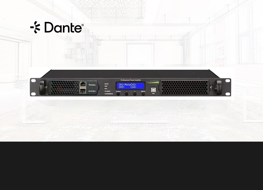 DANTE 数字功放 BR-DT480D（已停产）