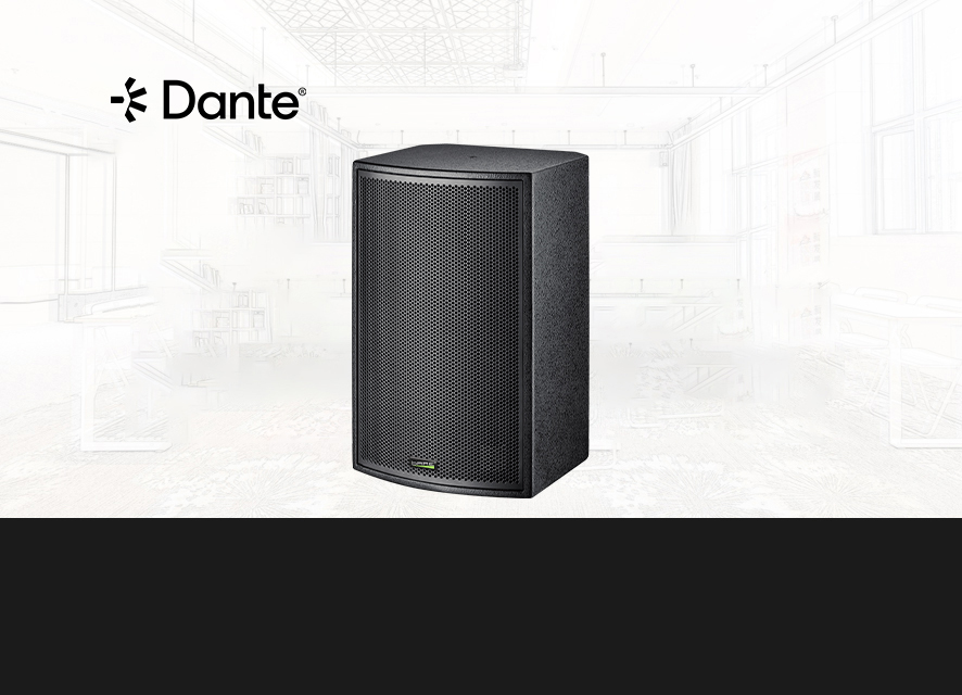 DF-8/DF-10/DF-12/DF-15  Dante网络有源音箱
