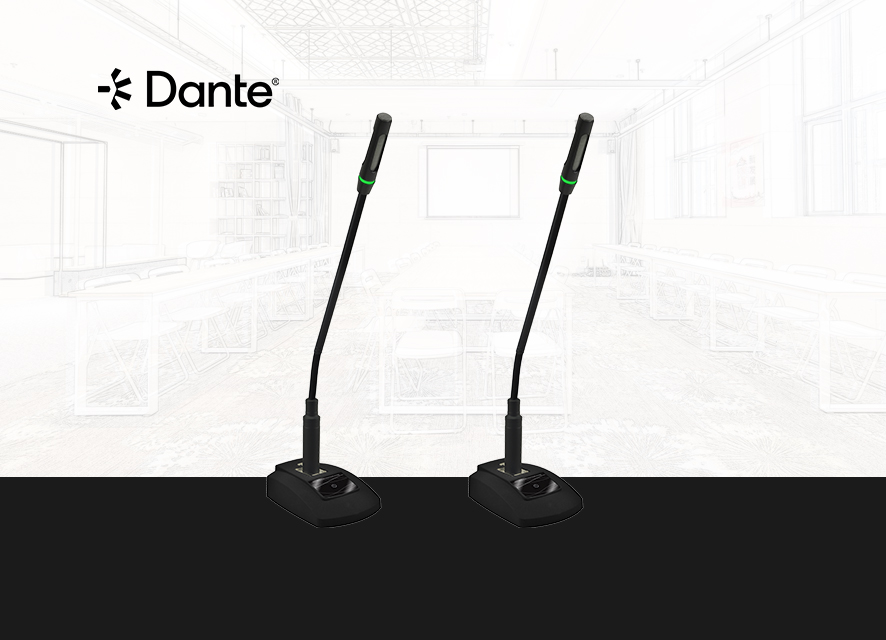 D-8  Dante网络话筒底座