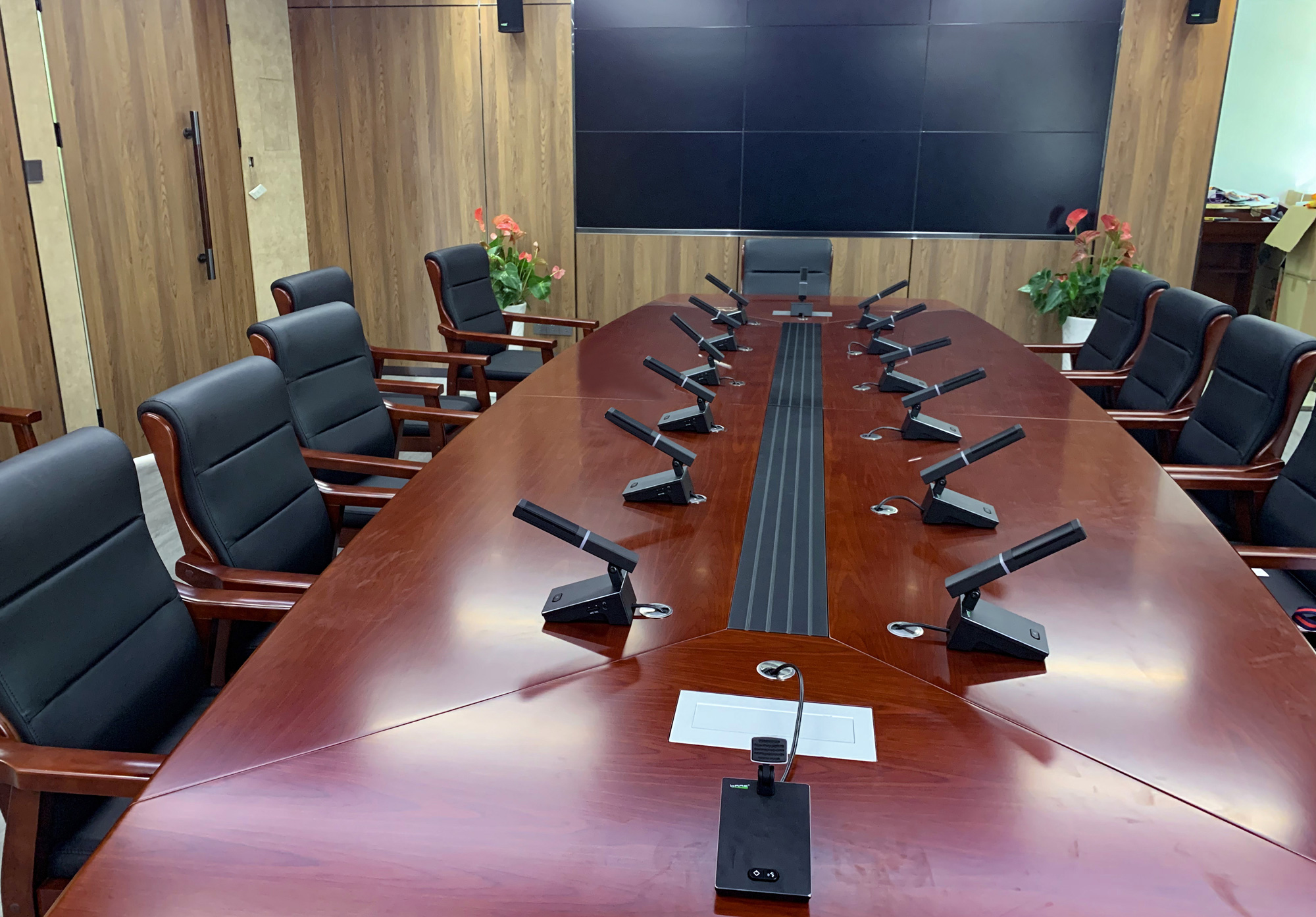 案例分享|哲闻泊尔智能会议室系统，助力广州南沙某局打造数字化智能化会议室(图1)