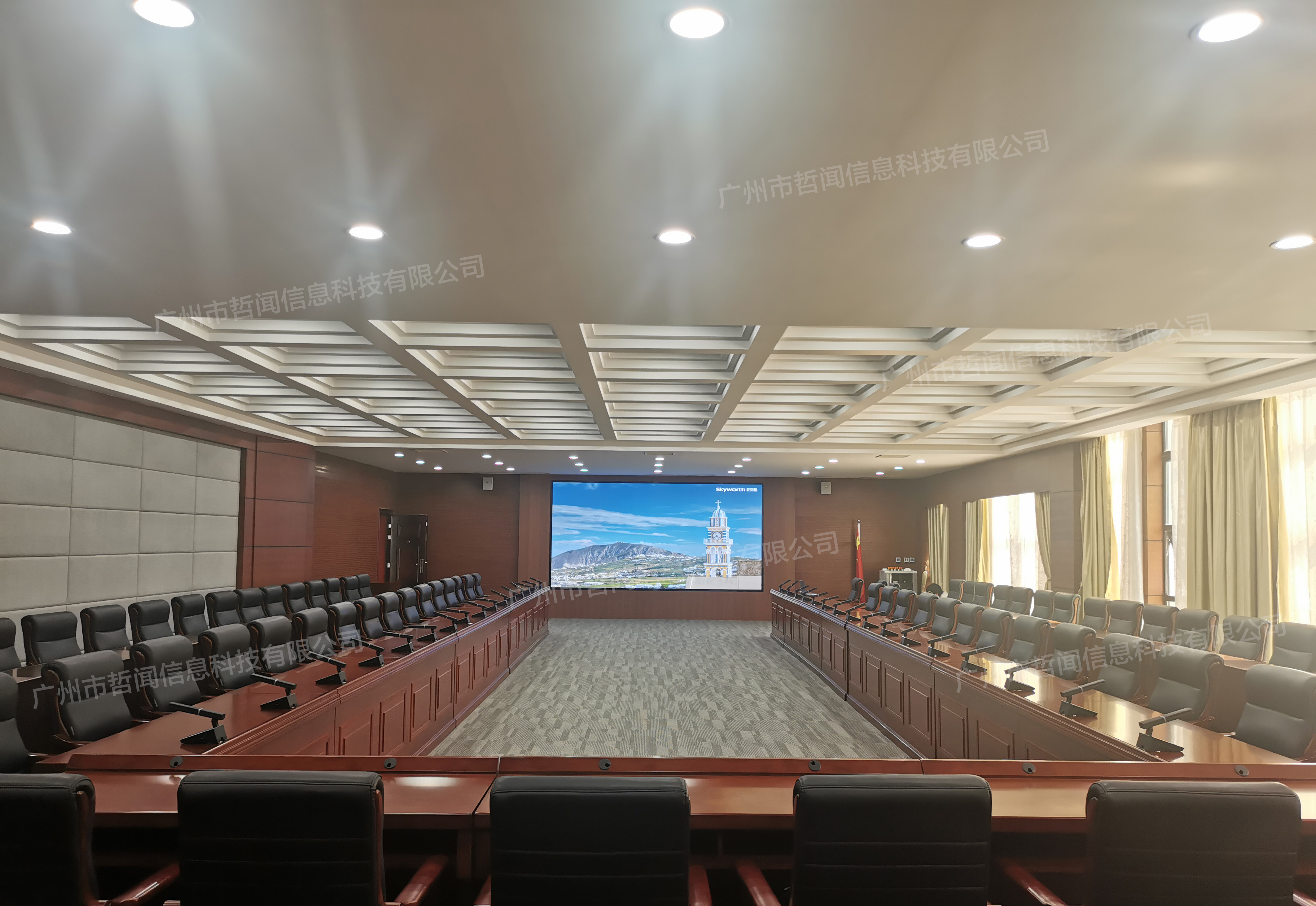 哲闻科技数字物联会议单元入驻河南郑州财经学院(图3)